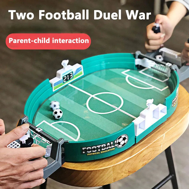 Mini Tabletop Foosball Soccer Game - Interactive Family Game