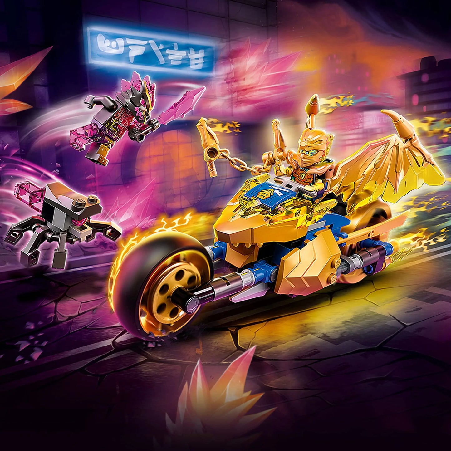 LEGO NINJAGO Jay's Golden Dragon Motorbike - 71768