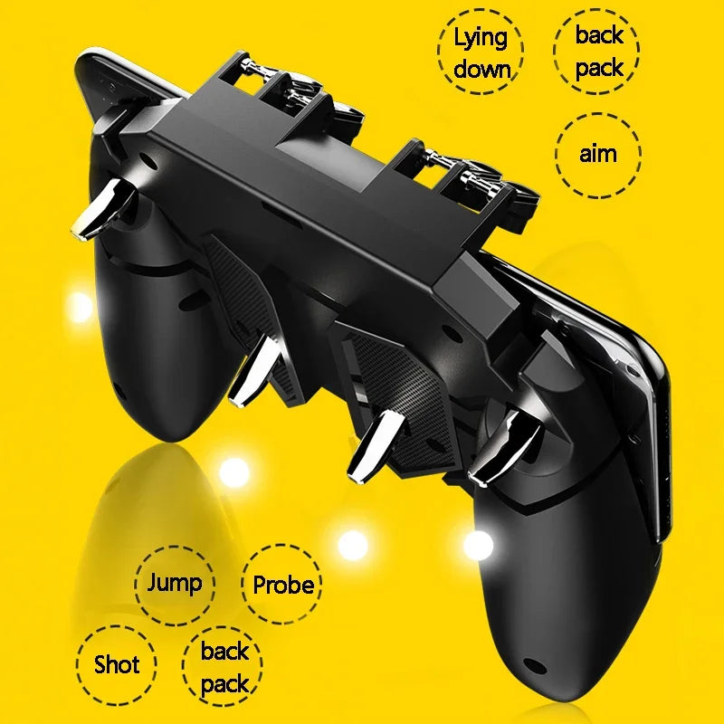 PUBG Controller Mobile Joystick Controller L1R1 Trigger Gamepad for iOS Android iPhone Gamepad Pubg Hand Cellphone Gaming