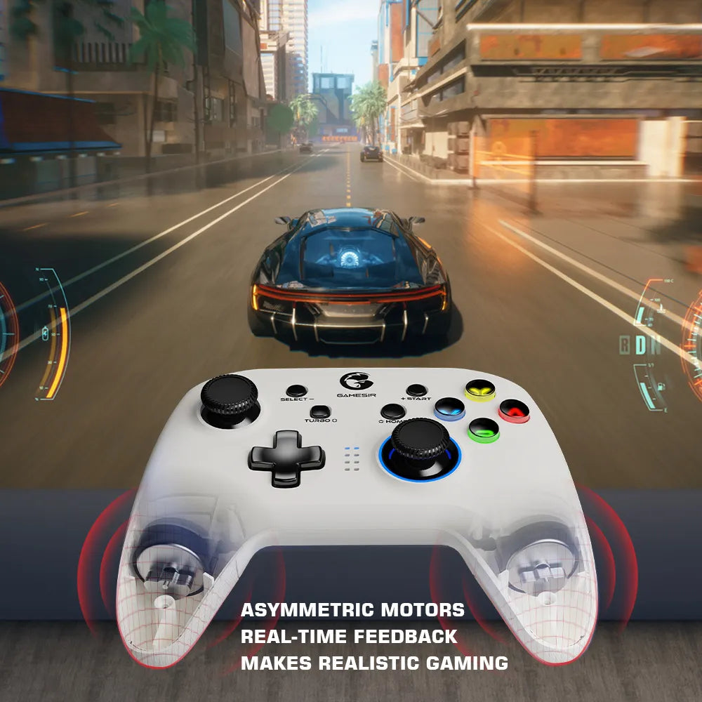 GameSir T4 Pro 2.4G Wireless Mobile Controller Bluetooth Gamepad with 6-axis Gyro for Nintendo Switch Android iPhone PC Joystick