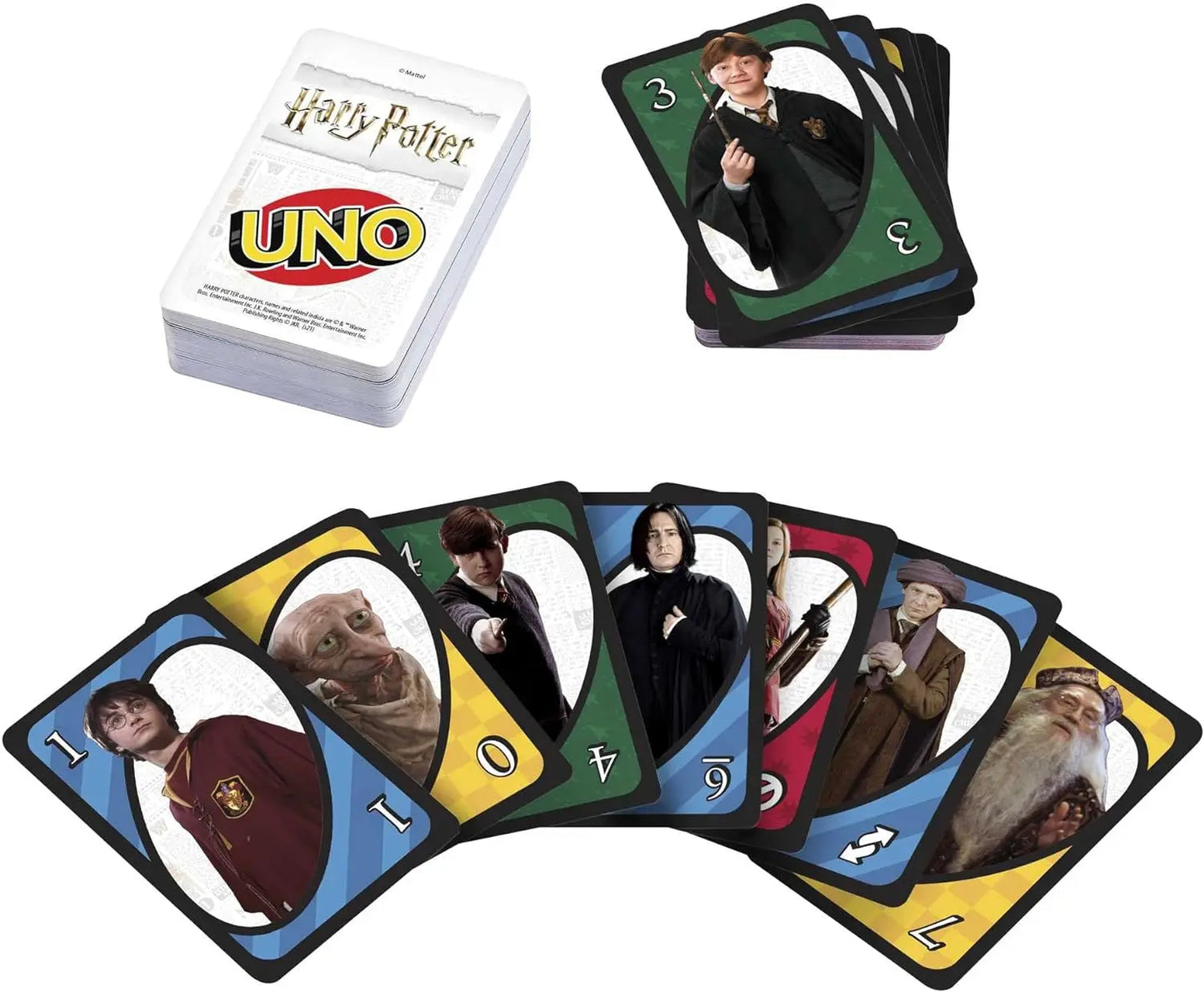 UNO Harry Potter Edition - Magical Card Game for Family Game Night