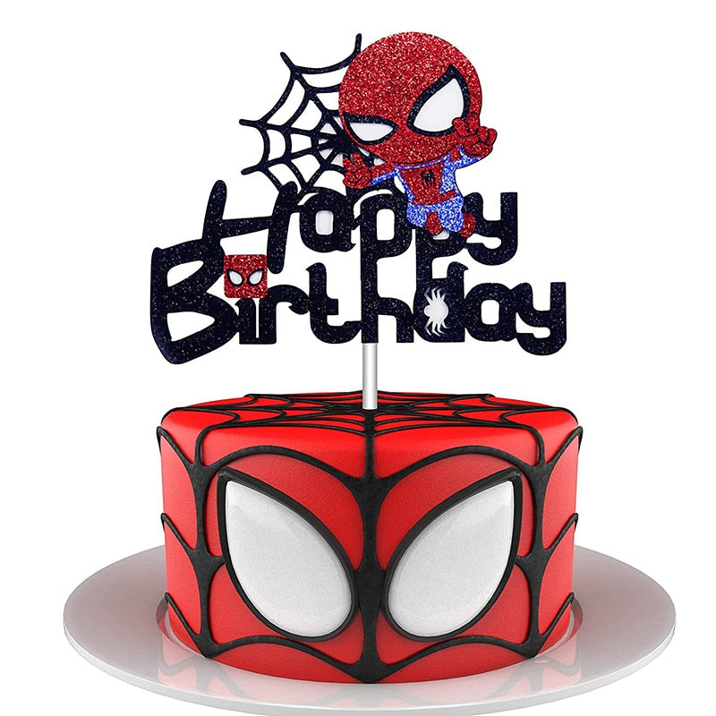 CAKE TOPPER ANNIVERSAIRE SPIDERMAN