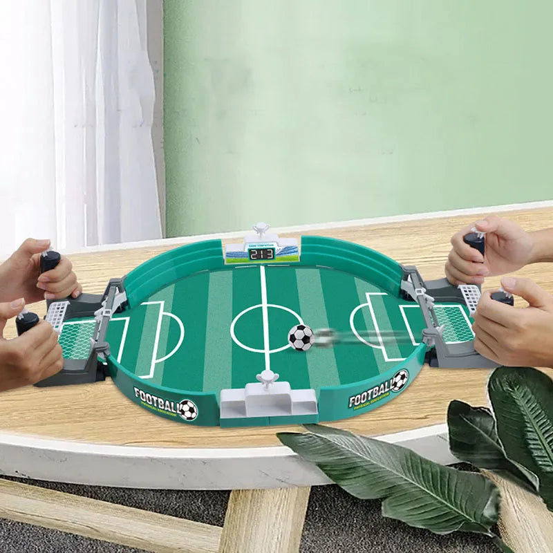 Mini Tabletop Foosball Soccer Game - Interactive Family Game