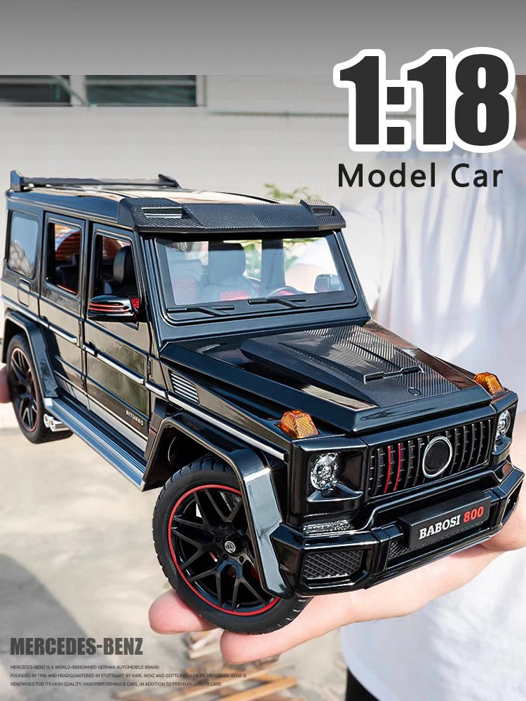 Ultimate G800 Off-Road SUV: 1:18 Scale Benz Alloy Model Car