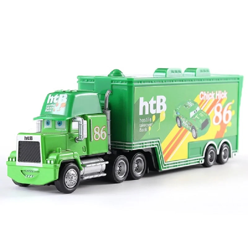 Super Camion Disney Pixar Cars - Modèle Réduit de Lightning McQueen et ses Amis