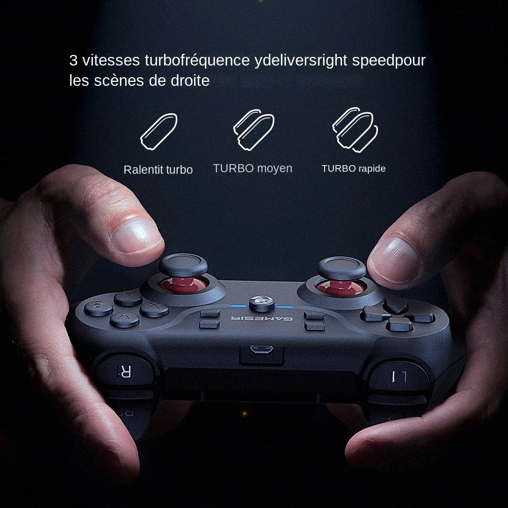 GameSir T3 Wireless Gamepad Game Controller PC Joystick for Android TV Box Desktop Computer Laptop Windows 7 10 11