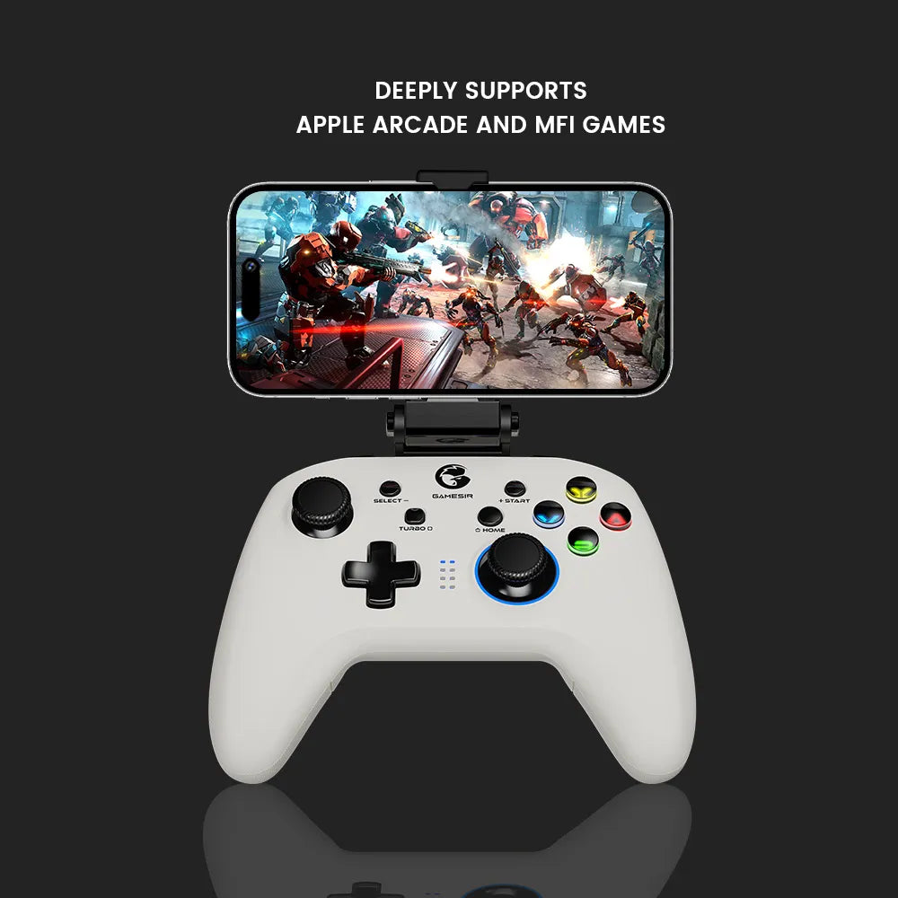 GameSir T4 Pro 2.4G Wireless Mobile Controller Bluetooth Gamepad with 6-axis Gyro for Nintendo Switch Android iPhone PC Joystick