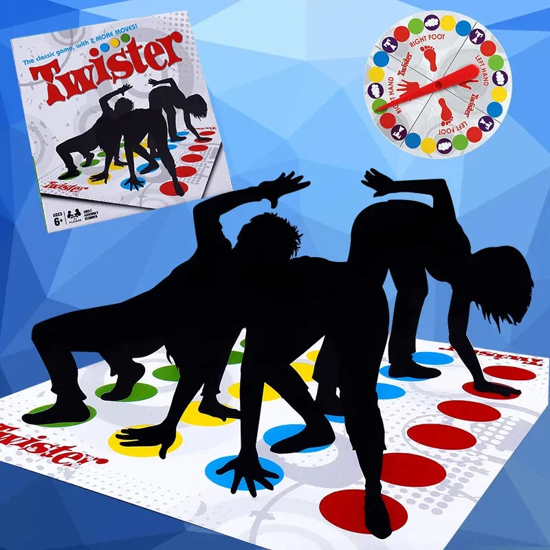 Outdoor Twist Board Game - Colorful Party Mat for Family and Friends