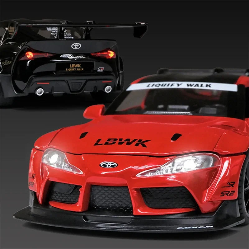 Supra Speedster: 1:24 Toyota Supra Alloy Racing Car Model