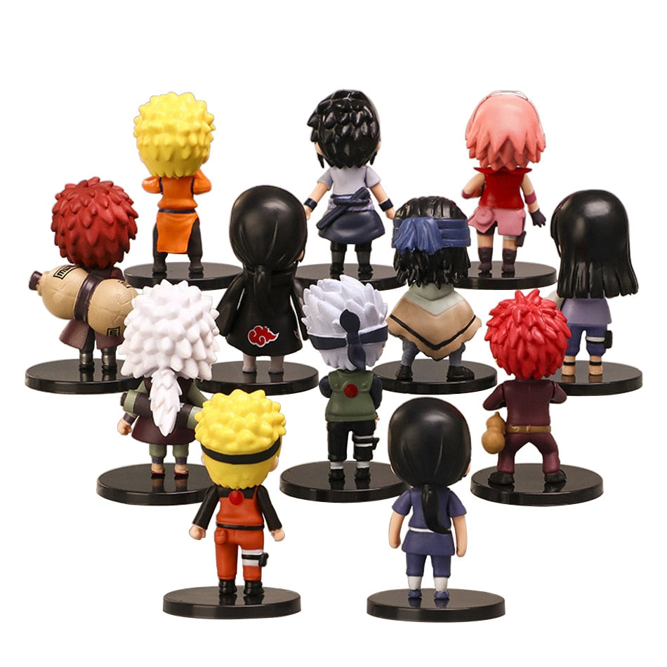 Lot de 12 figurines Naruto