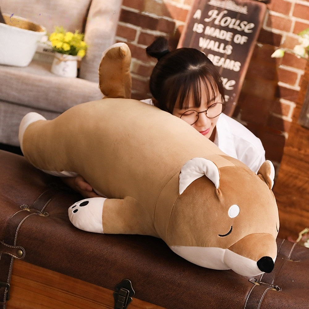 Peluche chien Shiba