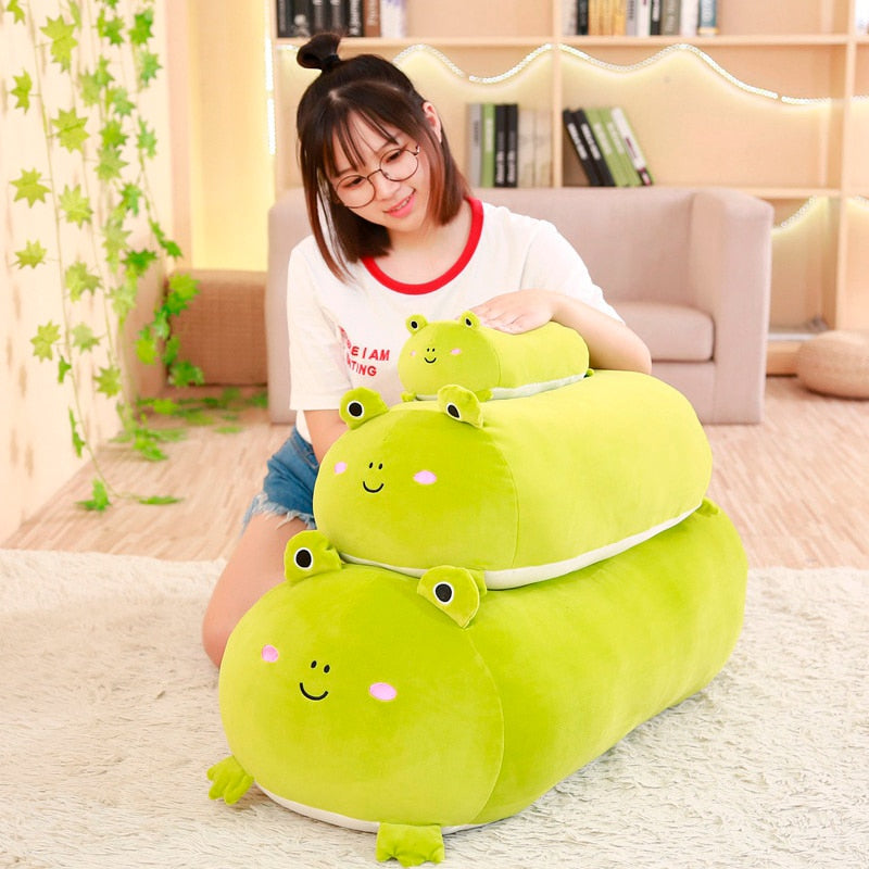 Le coussin Grenouille - peluche squishmallow