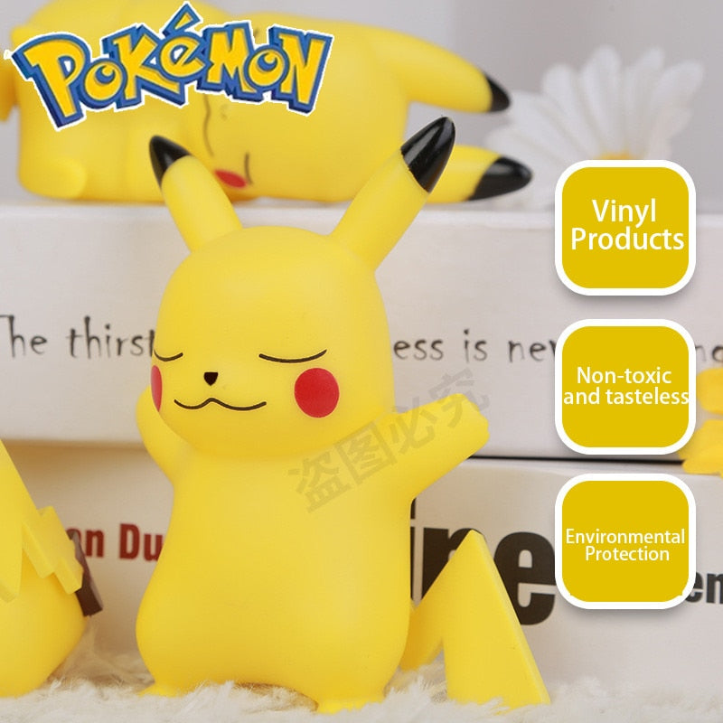FIGURINE LUMINEUSE PIKACHU ENDORMIS