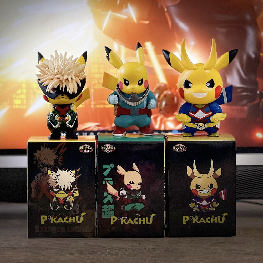 Figurine Pokemon™ My Hero Academia™ - Bakugou Katsuki Pikachu