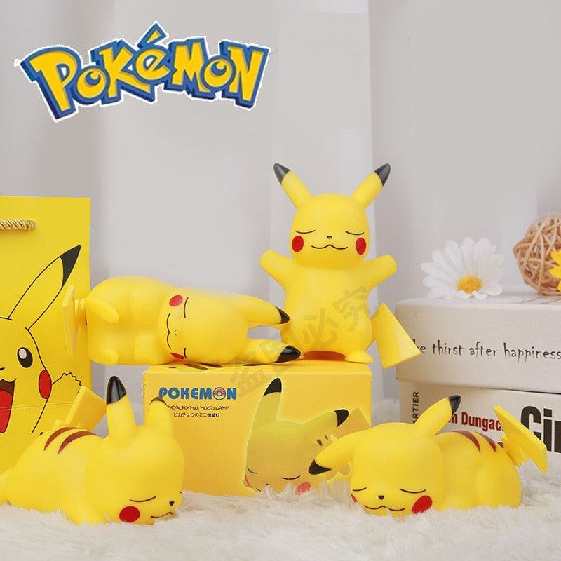 FIGURINE LUMINEUSE PIKACHU ENDORMIS