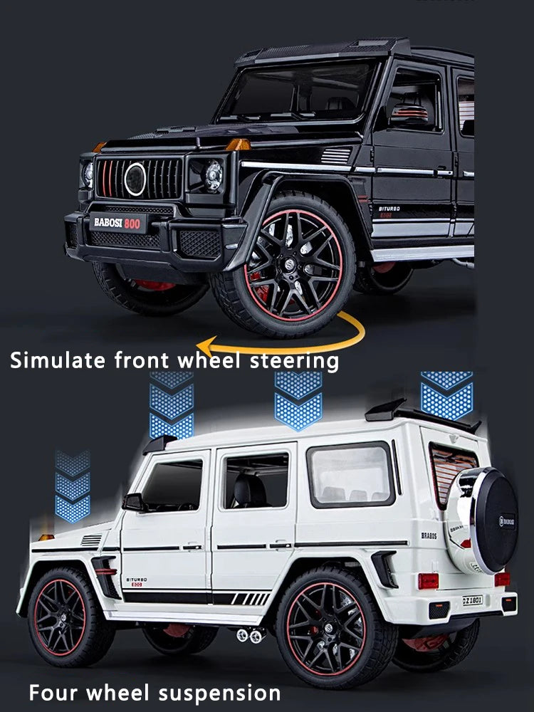 Ultimate G800 Off-Road SUV: 1:18 Scale Benz Alloy Model Car