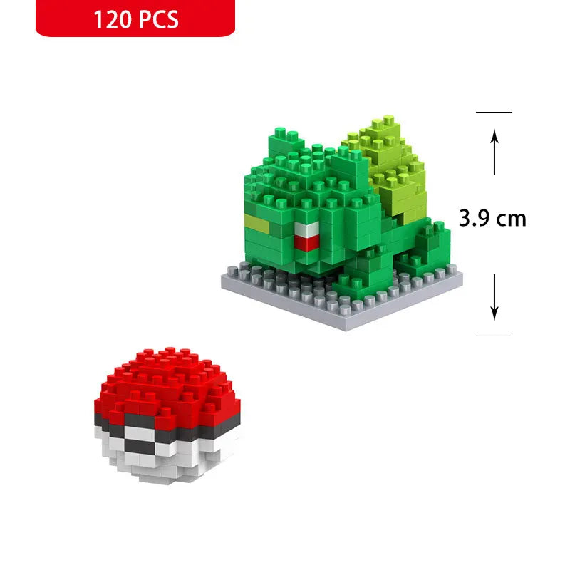 Mini Pokemon Building Block Set: Pikachu Edition