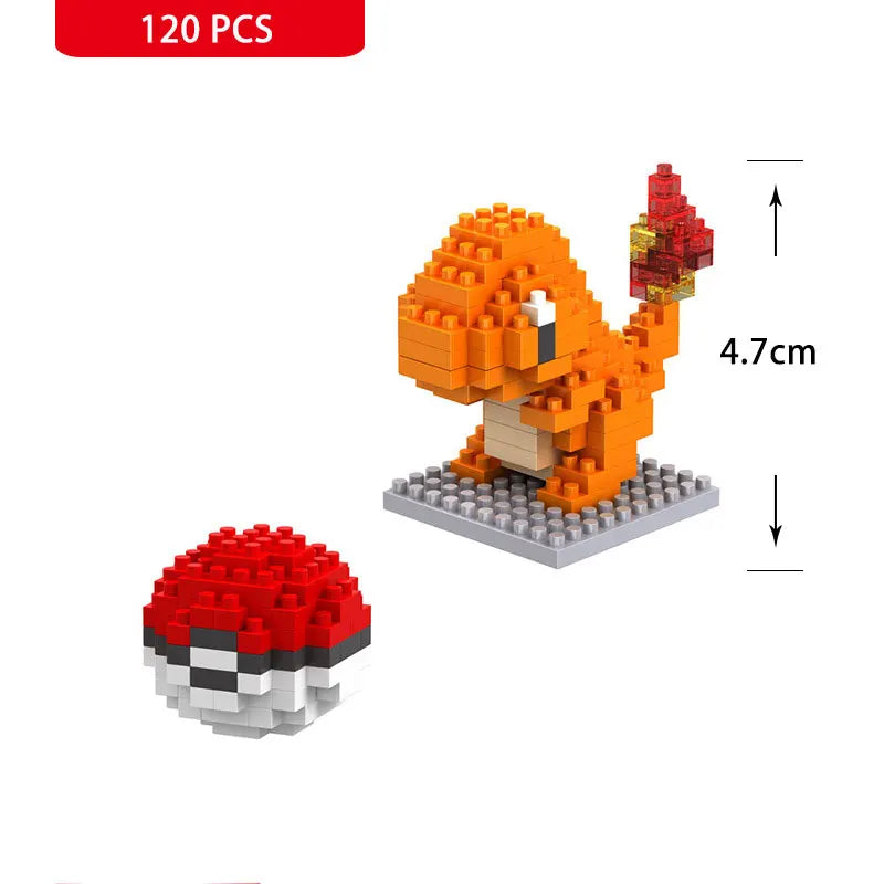 Mini Pokemon Building Block Set: Pikachu Edition