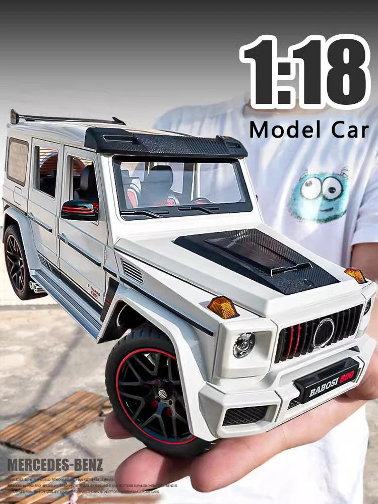 Ultimate G800 Off-Road SUV: 1:18 Scale Benz Alloy Model Car