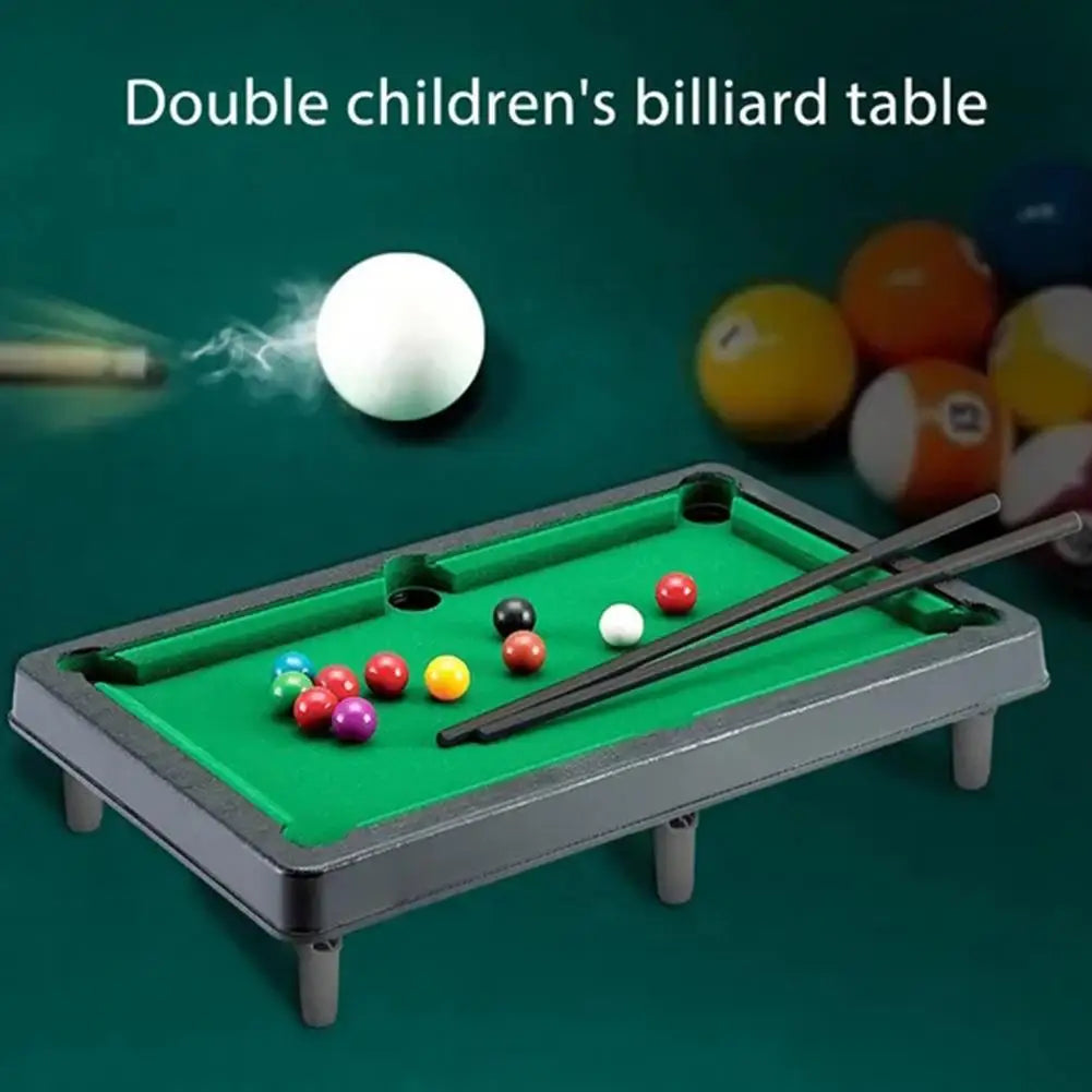 Mini Desktop Pool Table - Compact Snooker Game for Home and Office