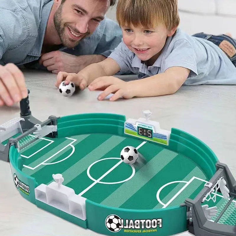 Mini Tabletop Foosball Soccer Game - Interactive Family Game