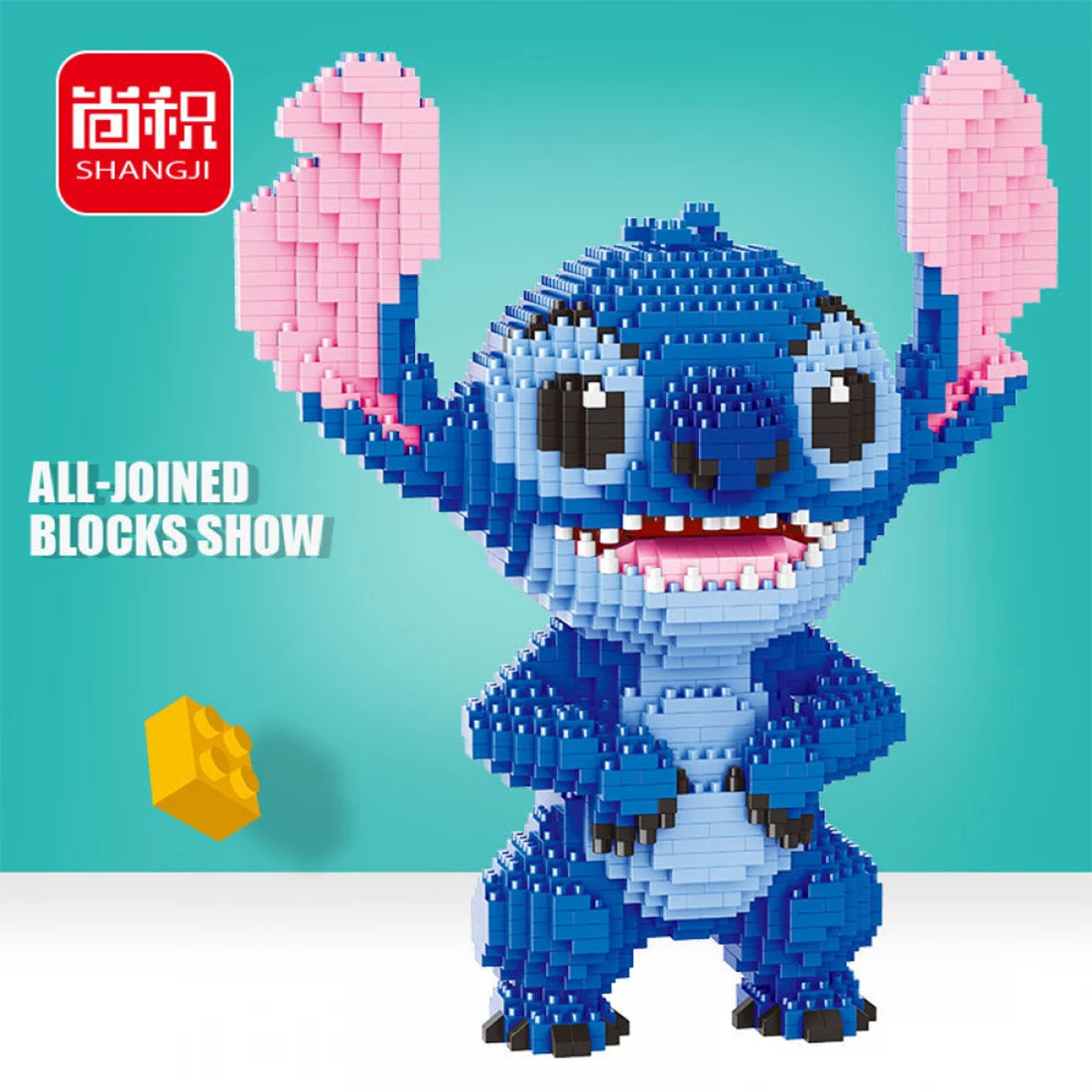 Mini Bricks Toys Stitch Diamond Building Block Set 2300+ Pieces