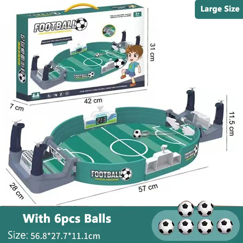 Mini Tabletop Foosball Soccer Game - Interactive Family Game