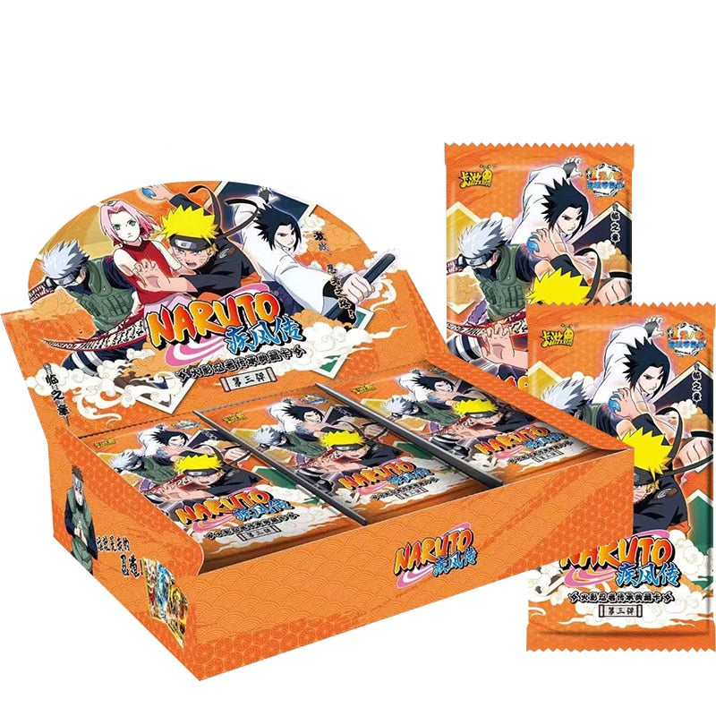 KAYOU Genuine Naruto Card Complete Collection Series Collection Card Fight Chapter Card Pro Chapter Childrens Toy Game Card Gift