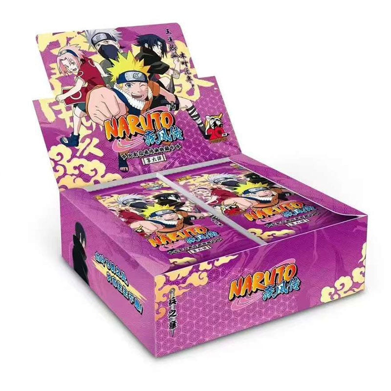 KAYOU Genuine Naruto Card Complete Collection Series Collection Card Fight Chapter Card Pro Chapter Childrens Toy Game Card Gift