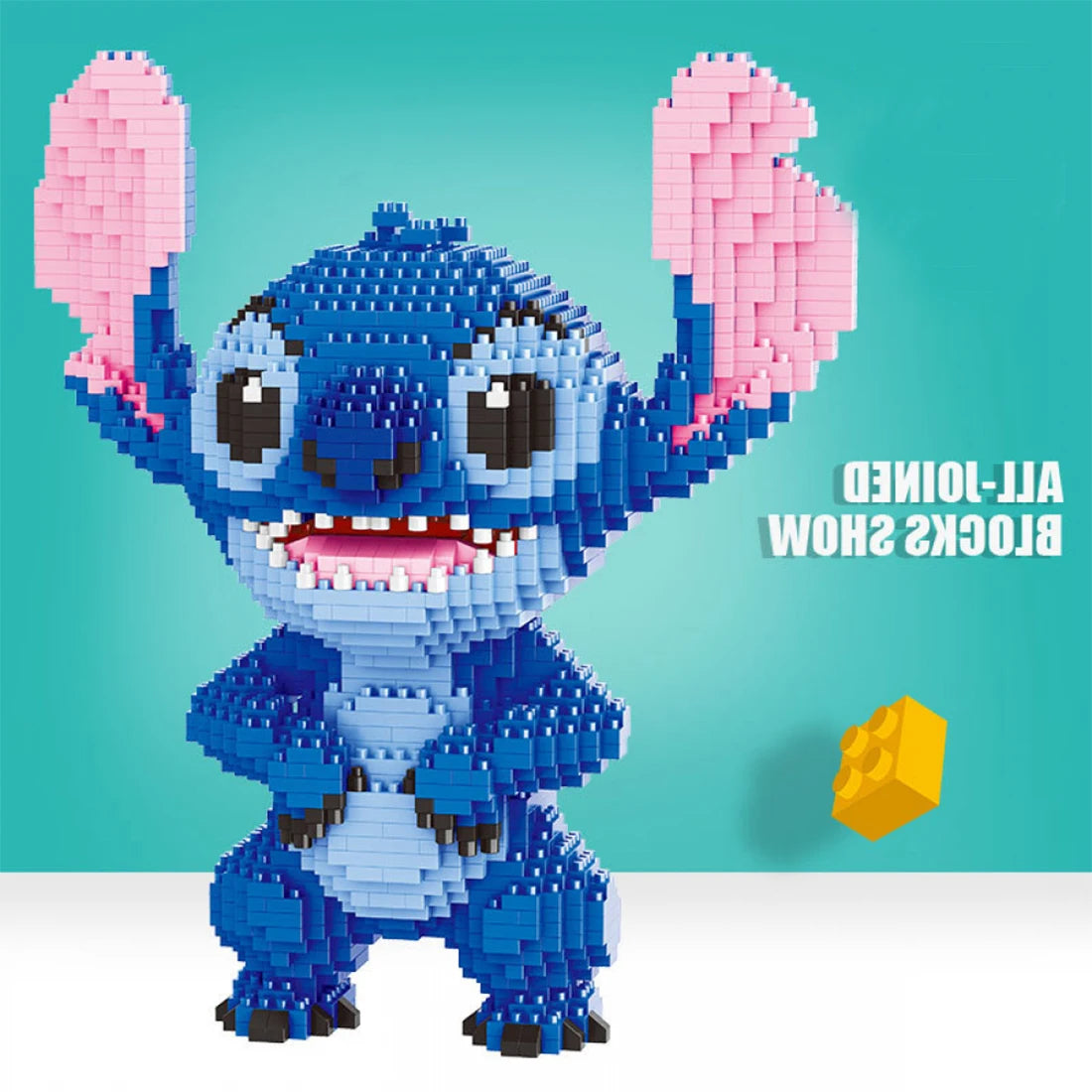 Mini Bricks Toys Stitch Diamond Building Block Set 2300+ Pieces