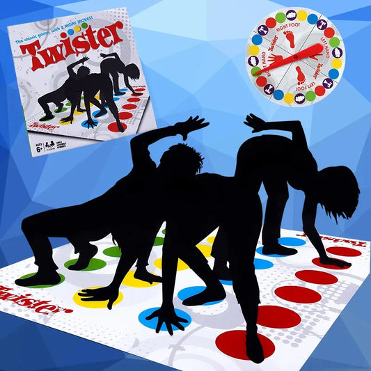 Outdoor Twist Board Game - Colorful Party Mat for Family and Friends