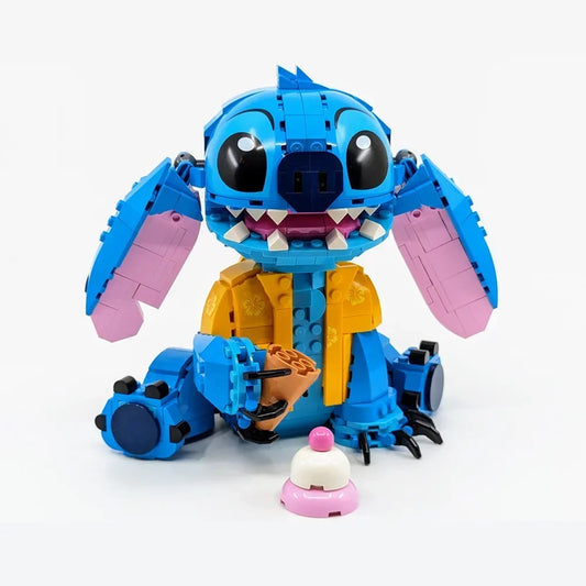 Cute Cartoon Stitch Building Block Set for Decoration and Play