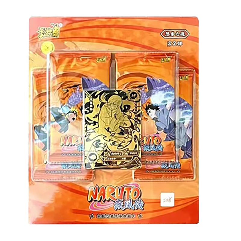 KAYOU Genuine Naruto Card Complete Collection Series Collection Card Fight Chapter Card Pro Chapter Childrens Toy Game Card Gift