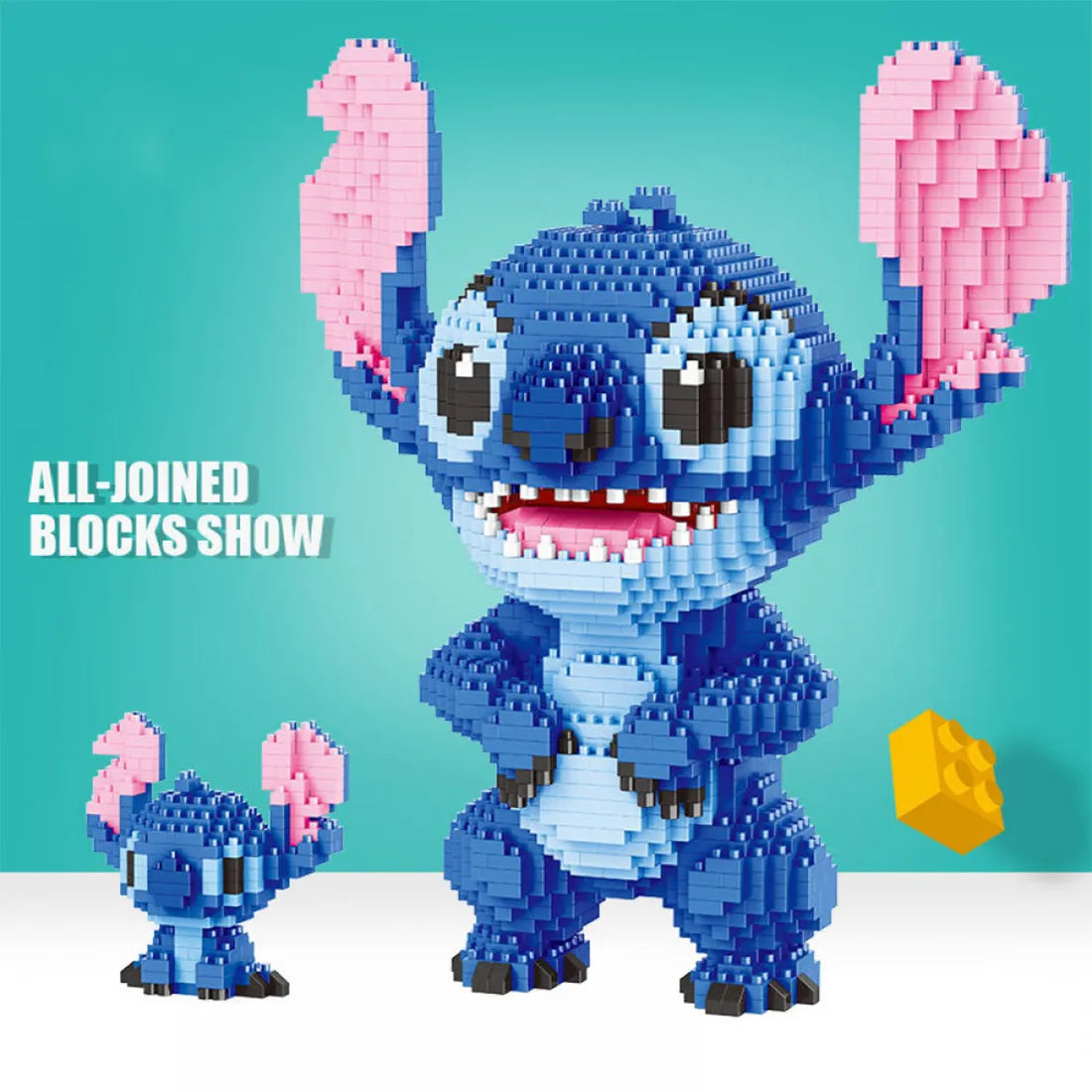 Mini Bricks Toys Stitch Diamond Building Block Set 2300+ Pieces
