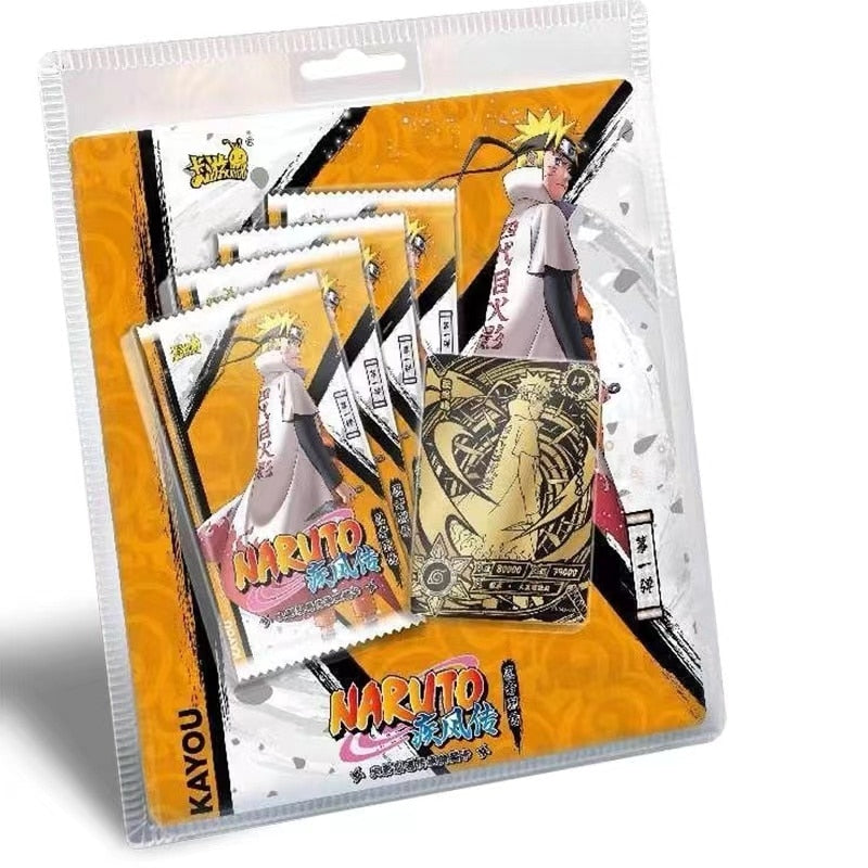 KAYOU Genuine Naruto Card Complete Collection Series Collection Card Fight Chapter Card Pro Chapter Childrens Toy Game Card Gift