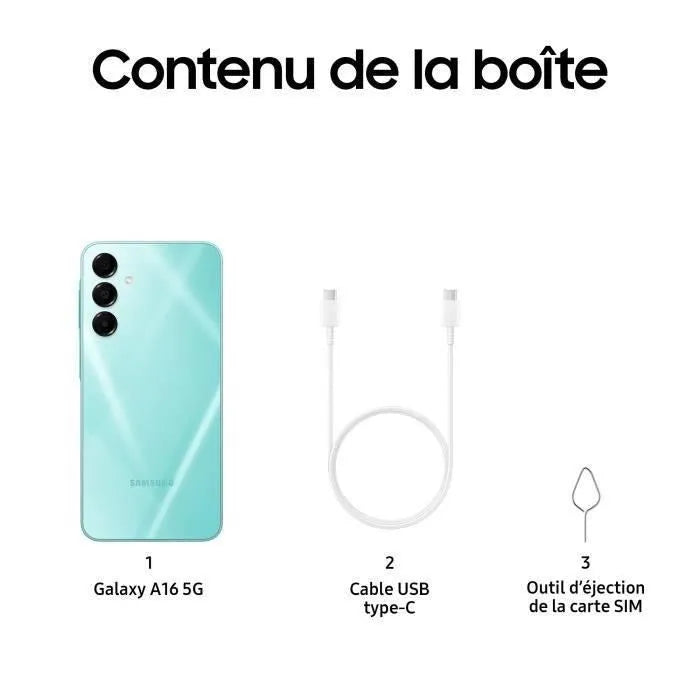 Samsung Galaxy A16 5G – 128 Go | Neuf