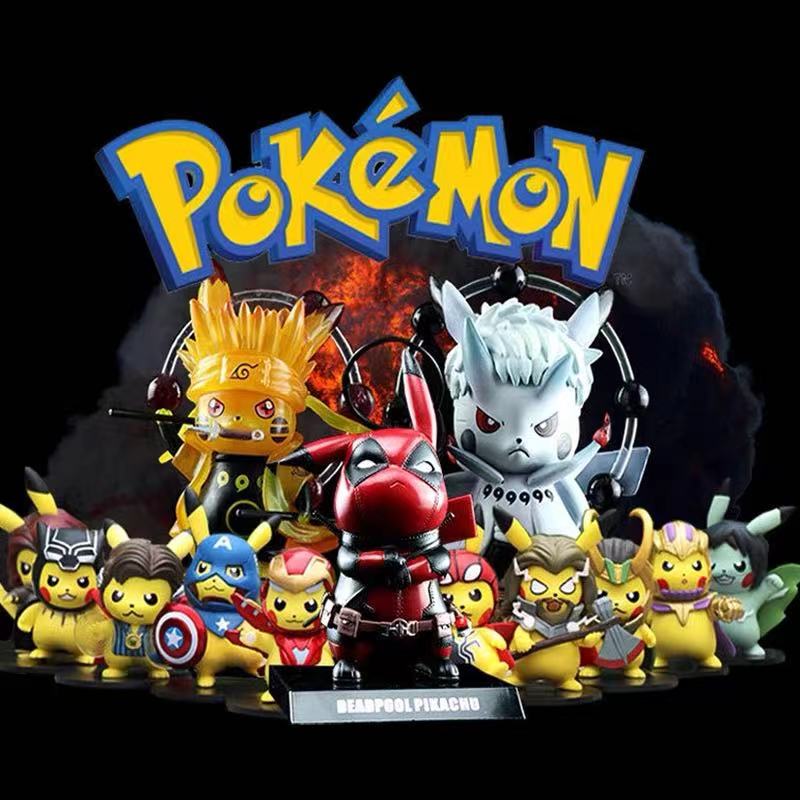 Figurine Pokemon™ Naruto™ - Jiraya Pikachu