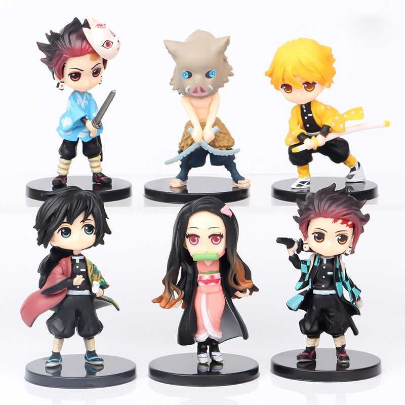 6 Figurines Demon Slayer™