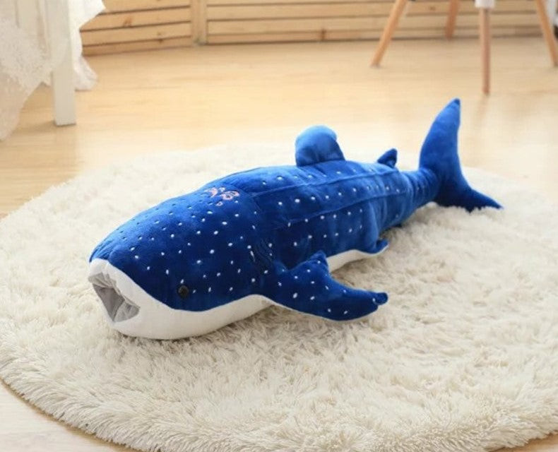 Peluche géante baleine bleue