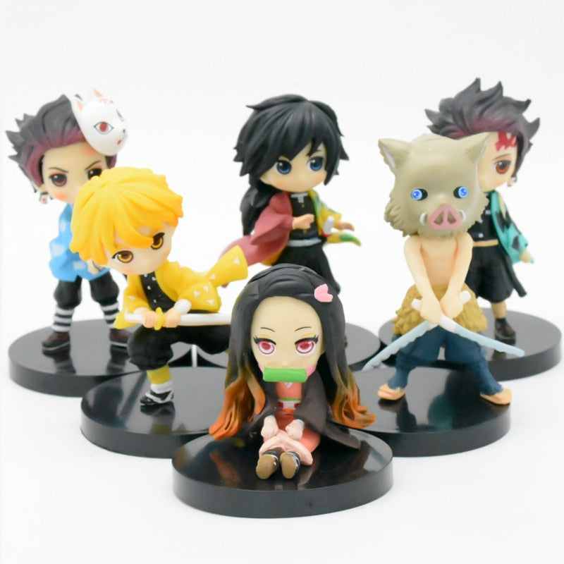 6 Figurines Demon Slayer™