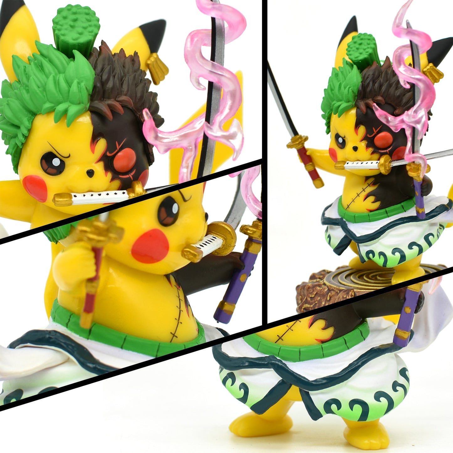 Figurine Pokemon™ One Piece™ - Roronoa zoro Pikachu