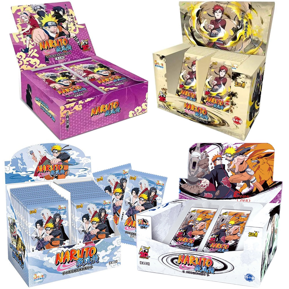 KAYOU Genuine Naruto Card Complete Collection Series Collection Card Fight Chapter Card Pro Chapter Childrens Toy Game Card Gift